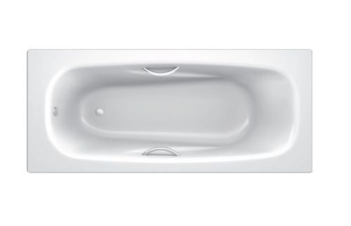 Ванна стальная BLB UNIVERSAL ANATOMICA 150*75, белая, с отверстиями для ручек в Гулькевичи